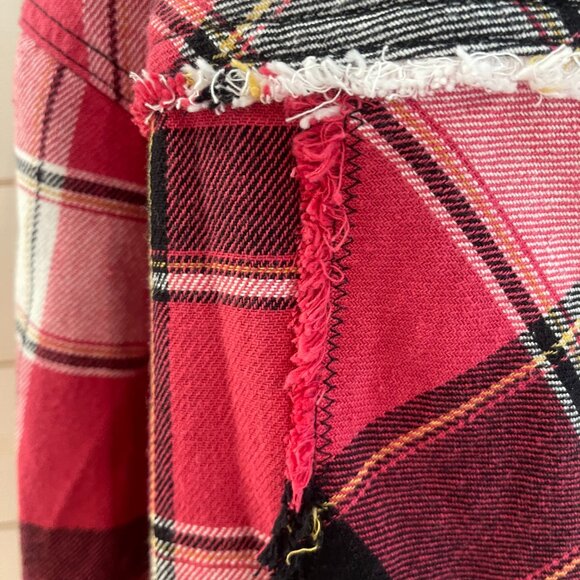 03 We The Free Layla Plaid Shirt NWOT Size Various - Picture 9 of 9